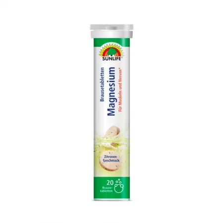 SUPLIMENTE ALIMENTARE - Magneziu, 20 tablete