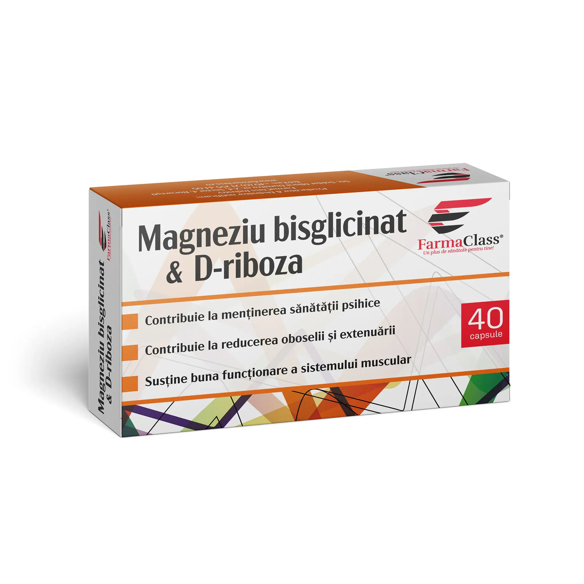 Vitamine si Minerale - Magneziu bisglicinat & D-riboza