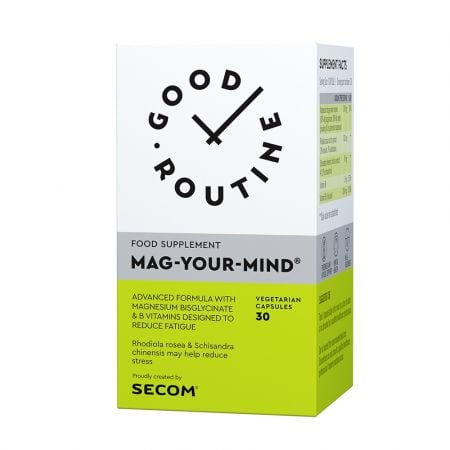 SUPLIMENTE ALIMENTARE - Magneziu bisglicinat Mag Your Mind Good Routine, 30 capsule, SecomSEC