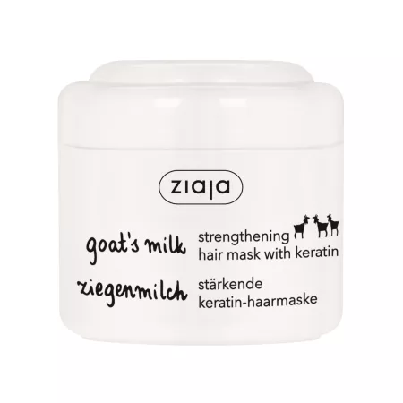 COSMETICE - Masca pentru intarirea firului de par cu lapte de capra si keratina, 200 ml