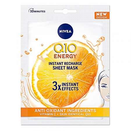 COSMETICE - Masca servetel Q10 cu vitamina C