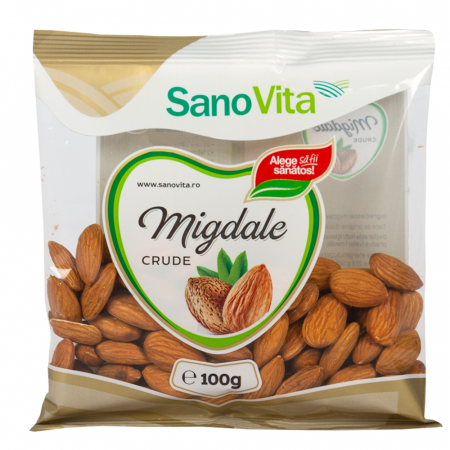 SUPLIMENTE ALIMENTARE - Migdale crude, 100 g