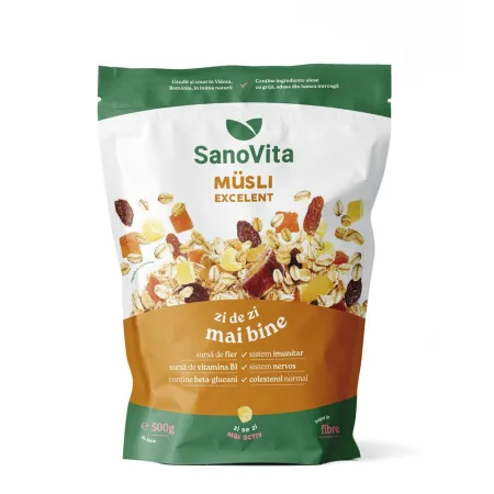 SUPLIMENTE ALIMENTARE - Musli excelent, 500 g