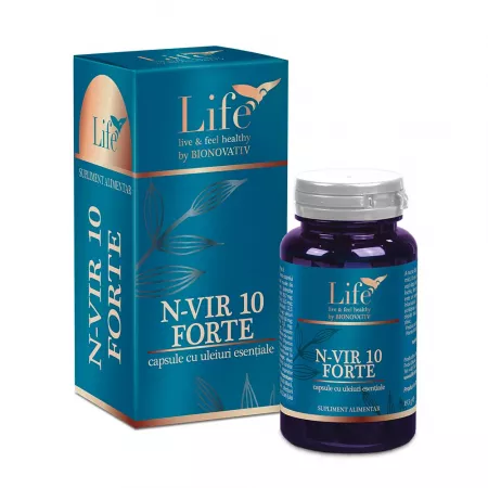 SUPLIMENTE ALIMENTARE - N-Vir 10 Forte, 30 capsule