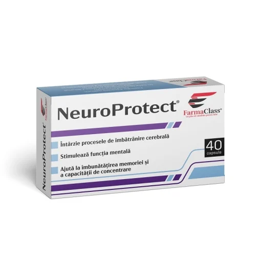 CIRCULATIE CEREBRALA SI MEMORIE - Neuro Protect, 40 capsule