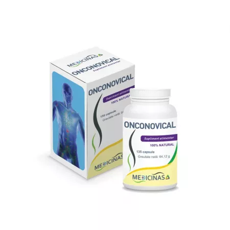 SUPLIMENTE ALIMENTARE - Onconovical, 135 capsule, Medicinas