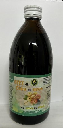 SUPLIMENTE ALIMENTARE - Otet din Cidru de Mere si Miere 500ml HYPERICUM