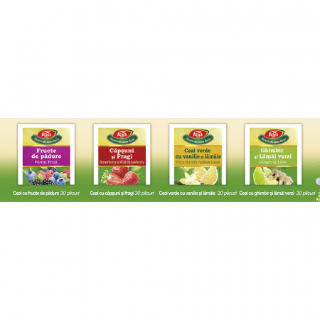Pachet Ceai Aromafruct, 120 plicuri [1]