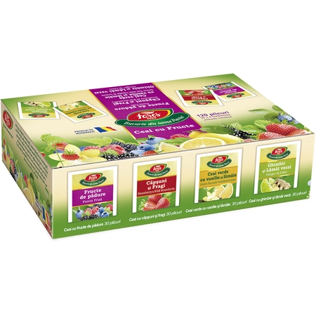 CEAIURI - Pachet Ceai Aromafruct, 120 plicuri