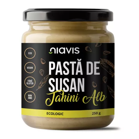 SUPLIMENTE ALIMENTARE - Pasta de Susan Tahini Alb Bio, 250 g