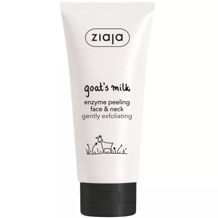 COSMETICE - Peeling cu enzime pentru fata si gat Goat's Milk, 75 ml
