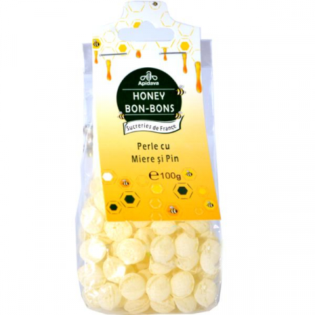SUPLIMENTE ALIMENTARE - Perle cu Miere si Pin, 100g