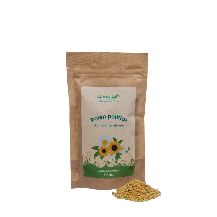 Articole Sanatate & Wellness - Polen poliflor uscat 110gr - Onedia