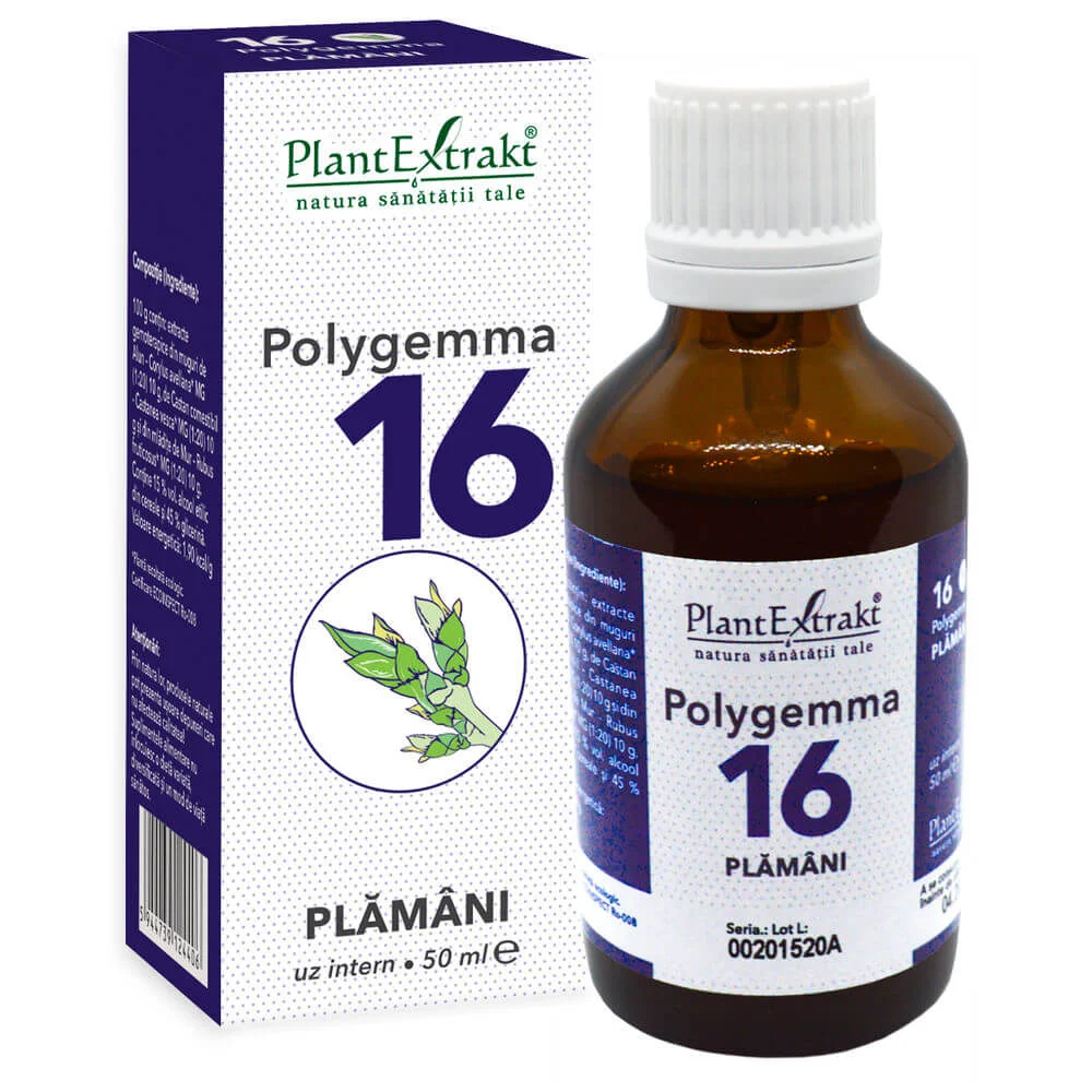 COSMETICE - Polygemma 16 PLAMANI, 50 ml