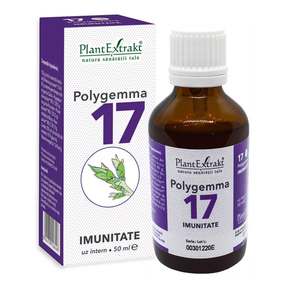 COSMETICE - Polygemma 17 Imunitate, 50 ml