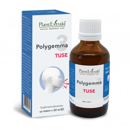 RACEALA SI GRIPA - Polygemma 3, Tuse, 50 ml