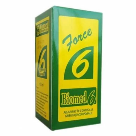 Articole Sanatate & Wellness - Preparat pentru cresterea in greutate Biomed 6, 100ml -