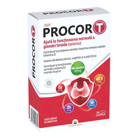 METABOLISM - Procor T, 30 capsule, Sun Wave Pharma