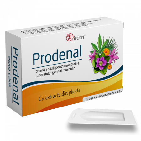 COSMETICE - Prodenal cremă solidă este recomandat pentru stimularea proceselor regenerative naturale și de vindecare a prostatei.