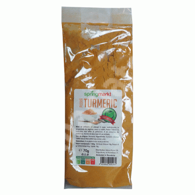 SUPLIMENTE ALIMENTARE - Pudra turmeric, 70 g