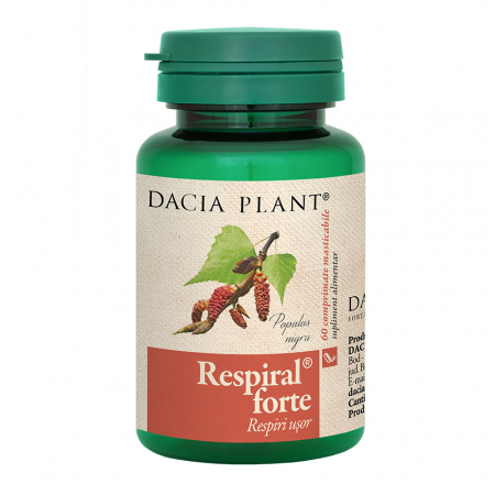SUPLIMENTE ALIMENTARE - Respiral Forte, 60 comprimate