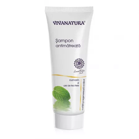 COSMETICE - Sampon antimatreata rozmarin si ulei de tea-tree, 250 ml