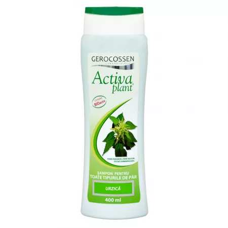 COSMETICE - Sampon cu urzica Activa Plant, 400 ml, Gerocossen
