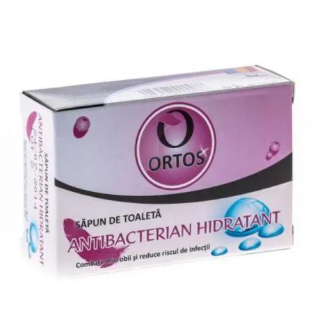 COSMETICE - Sapun antibacterian hidratant, 100 g, Ortos