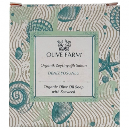 COSMETICE - Sapun cu Ulei de Masline si Alge Marine 90g Olive Farm