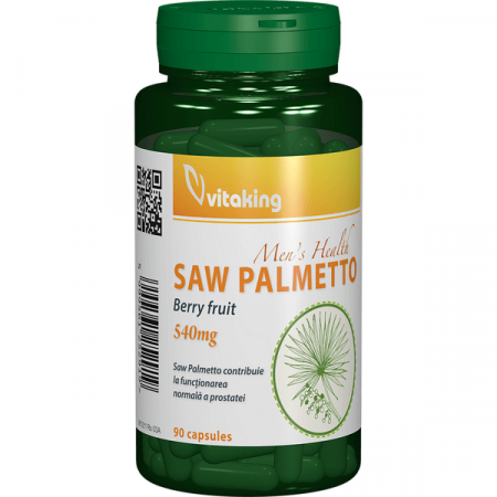 AFECTIUNI PROSTATA - Saw Palmetto 540 mg 90 capsule Vitaking