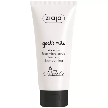 COSMETICE - Scrub microcristalin cu siliciu pentru fata, 75 ml, Goat's Milk