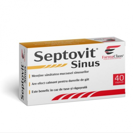 RACEALA SI GRIPA - Septovit Sinus, 40 capsule