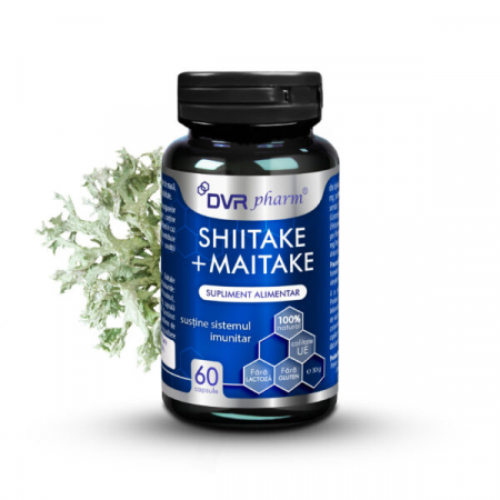 SUPLIMENTE ALIMENTARE - SHIITAKE + MAITAKE – 60 de capsule