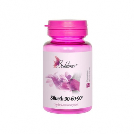 SUPLIMENTE PENTRU SLABIT - Silueth 90-60-90 60 comprimate