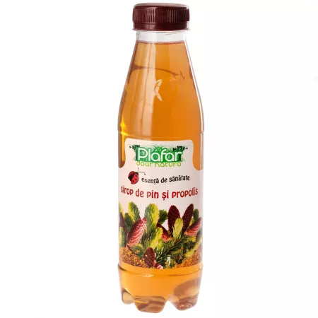SUPLIMENTE ALIMENTARE - Sirop cu pin si propolis, 500 ml, Plafar