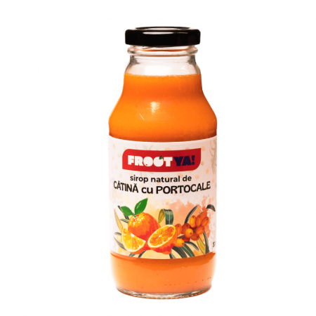 SUPLIMENTE ALIMENTARE - Sirop de Catina cu Portocale, 330ml, 100% Natural