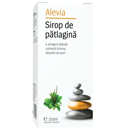RACEALA SI GRIPA - Sirop patlagina, 150ml, Alevia