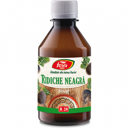 RACEALA SI GRIPA - Sirop Ridiche Neagra, R28, 250 ml