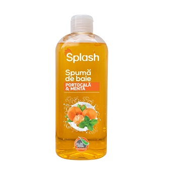 COSMETICE - Spuma de baie parfum PORTOCALA & MENTA 500ml