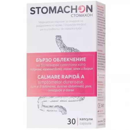 SUPLIMENTE ALIMENTARE - Stomachon, 30 capsule, NaturPharma