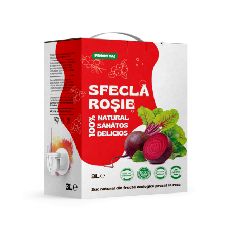 SUPLIMENTE ALIMENTARE - Suc de sfecla rosie FROOTYA, 3L, 100% Natural