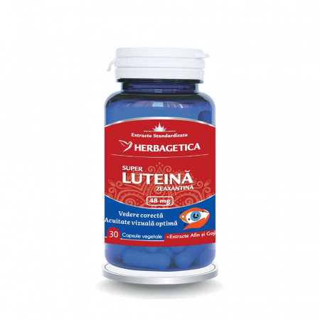 SANATATEA OCHILOR - Super Luteina Zeaxantina Herbagetica 30 Capsule