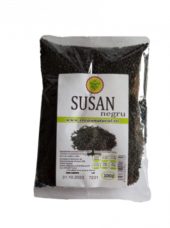 SUPLIMENTE ALIMENTARE - Susan negru 100 gr
