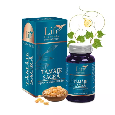 SUPLIMENTE ALIMENTARE - Tamaie Sacra Life, 30 capsule, Bionovativ