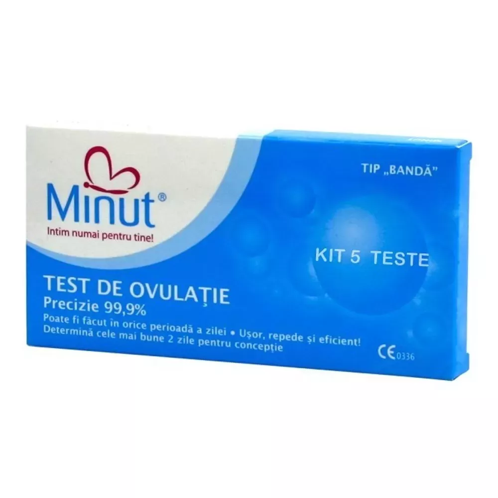 Articole Sanatate & Wellness - TEST OVULATIE MINUT-BANDA 5/CUT+TEST SARCINA PROMO