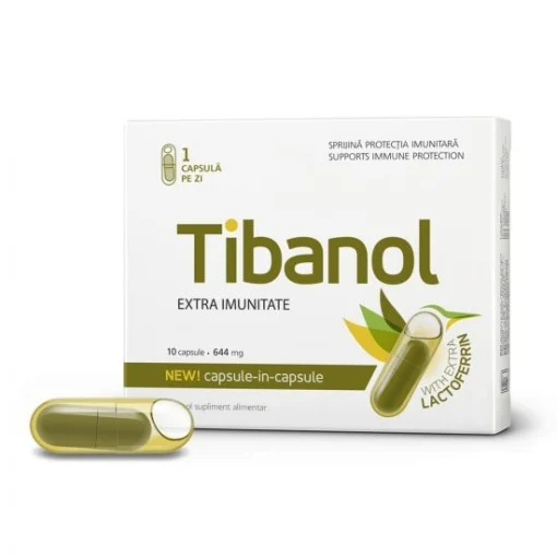 SUPLIMENTE ALIMENTARE - Tibanol Extra Imunitate Ctx10cps