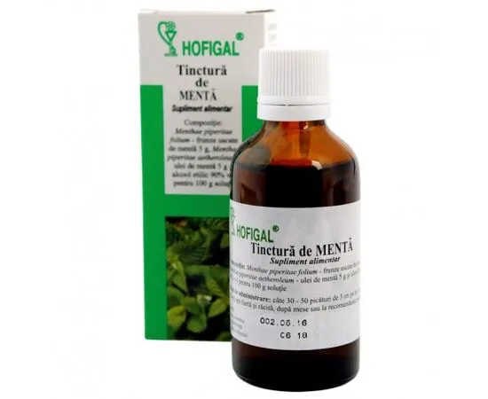 COSMETICE - Tinctura de Menta 50 ml