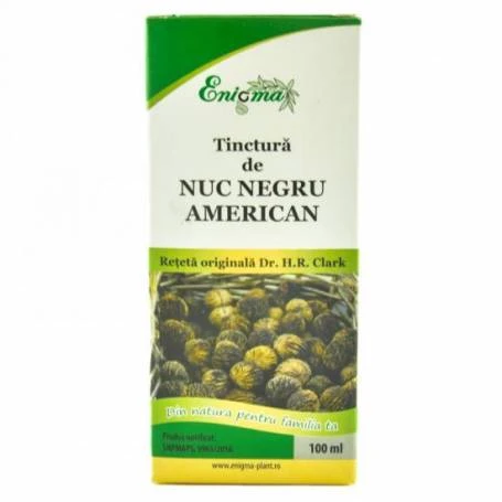 SUPLIMENTE ALIMENTARE - Tinctura deparazitara de nuc negru American, 100ml
