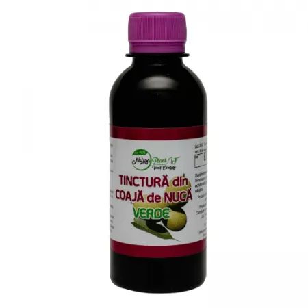 COSMETICE - Tinctura din coaja de nuca verde, 200 ml