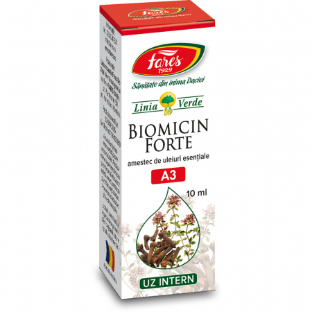 TINCTURI SI ULEIURI - Ulei Biomicin Forte, A3, 10 ml